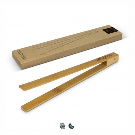 NATURA Bamboo Serving Tongs - Simply Merchandise