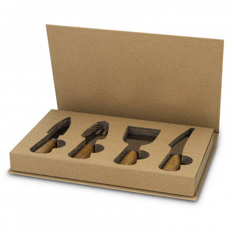Keepsake Cheese Knife Set with custom branded logo - Simply Merchandise