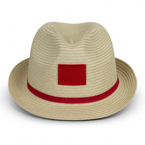 Bruno Fedora Hat with custom branded logo - Simply Merchandise