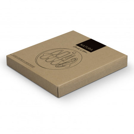 NATURA Glass & Bamboo Cheese Board - Simply Merchandise