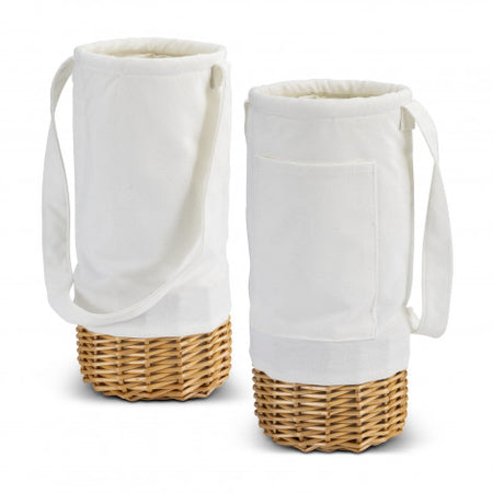 Keepsake Wicker Wine Carrier - Simply Merchandise