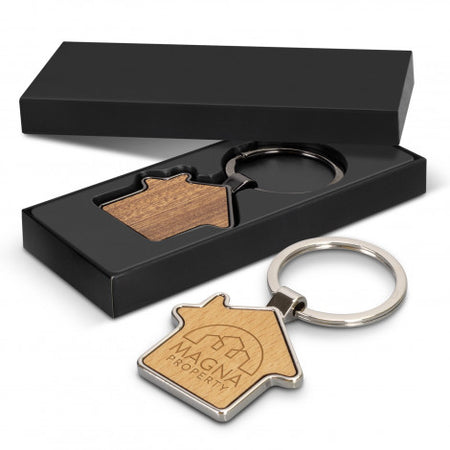 Santo House Shaped Key Ring - Simply Merchandise