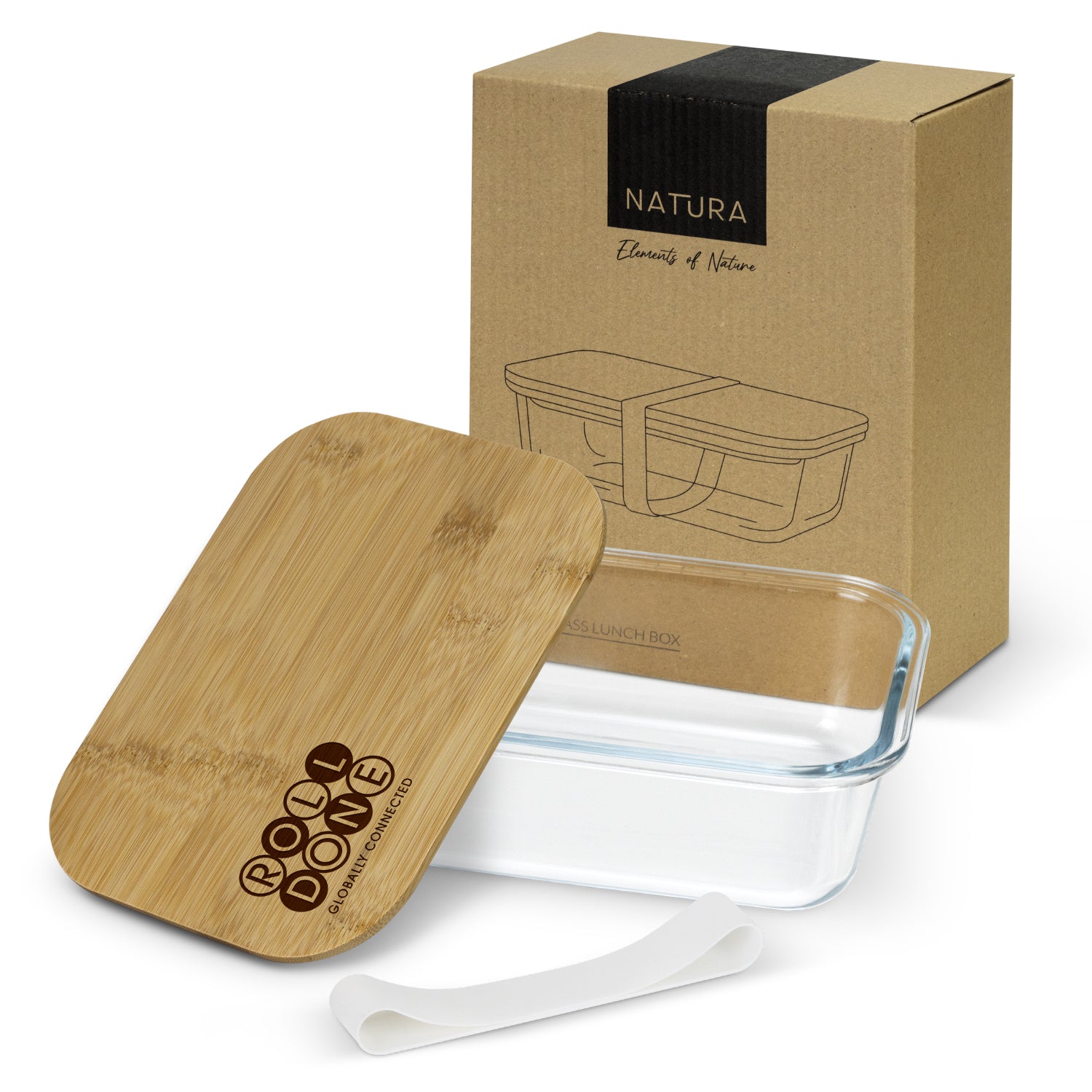 NATURA Iris Glass Lunch Box - Simply Merchandise