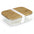 NATURA Iris Glass Lunch Box - Simply Merchandise