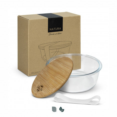 NATURA Iris Glass Food Container - Simply Merchandise