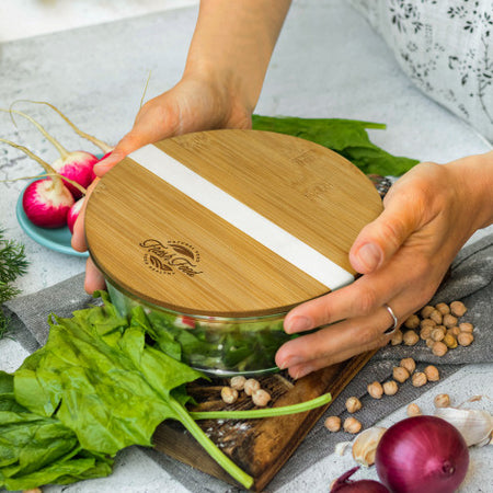 NATURA Iris Glass Food Container - Simply Merchandise