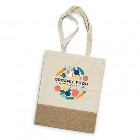 Lima Tote Bag with custom branded logo - Simply Merchandise