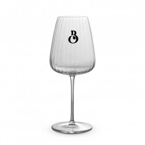 Luigi Bormioli Optica Chardonnay Glass - Simply Merchandise