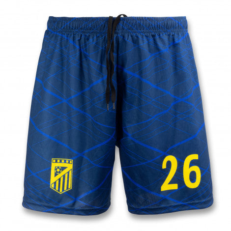 Custom Mens Soccer Shorts with custom branded logo - Simply Merchandise