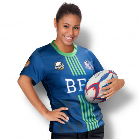 Custom Womens Rugby T-Shirt - Simply Merchandise
