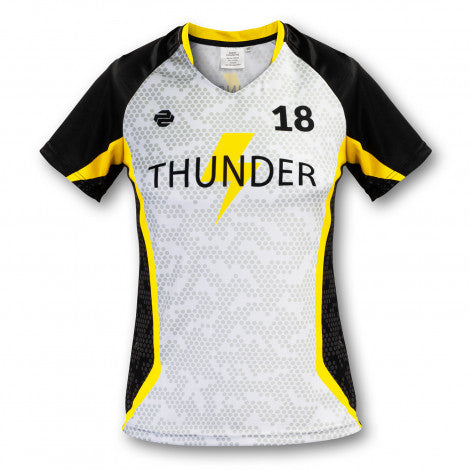 Custom Womens Volleyball Top with custom branded logo - Simply Merchandise