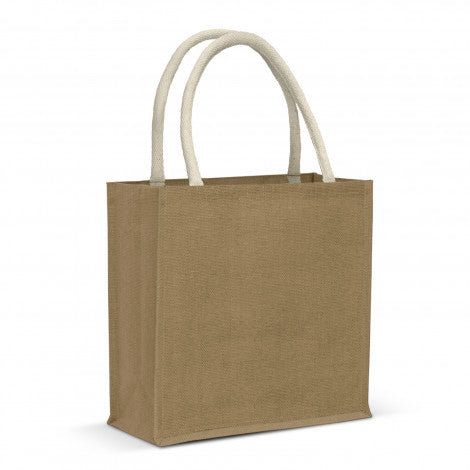 Monza Starch Jute Tote Bag - Simply Merchandise