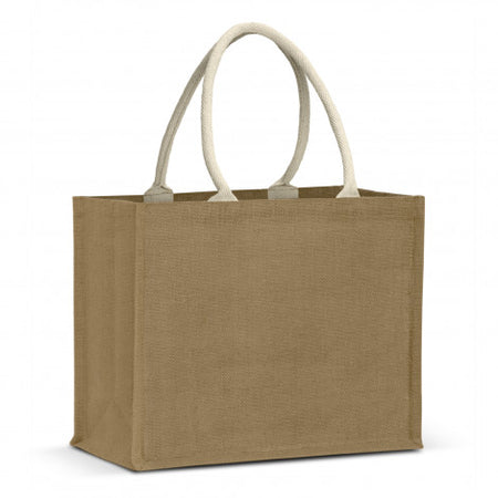 Torino Starch Jute Tote Bag - Simply Merchandise