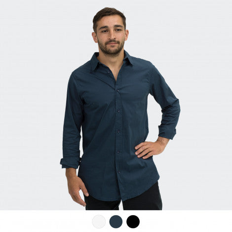 TRENDSWEAR Parker Men's Poplin Shirt - Simply Merchandise
