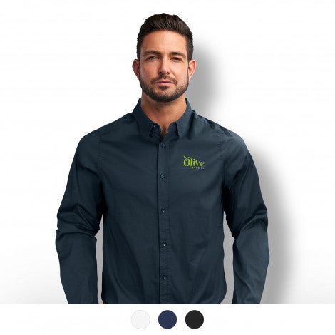 TRENDSWEAR Parker Men's Poplin Shirt - Simply Merchandise
