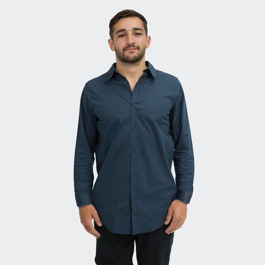 TRENDSWEAR Parker Men's Poplin Shirt - Simply Merchandise