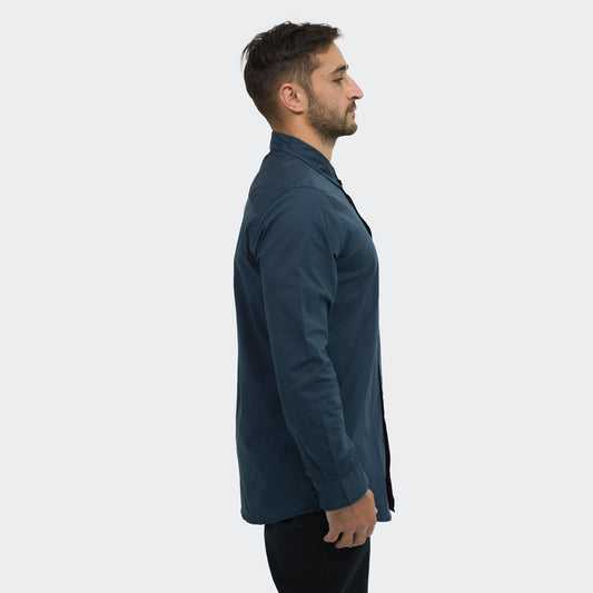 TRENDSWEAR Parker Men's Poplin Shirt - Simply Merchandise
