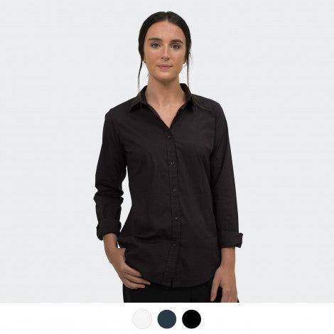 TRENDSWEAR Parker Women's Poplin Shirt - Simply Merchandise