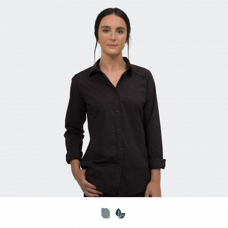 TRENDSWEAR Parker Women's Poplin Shirt - Simply Merchandise