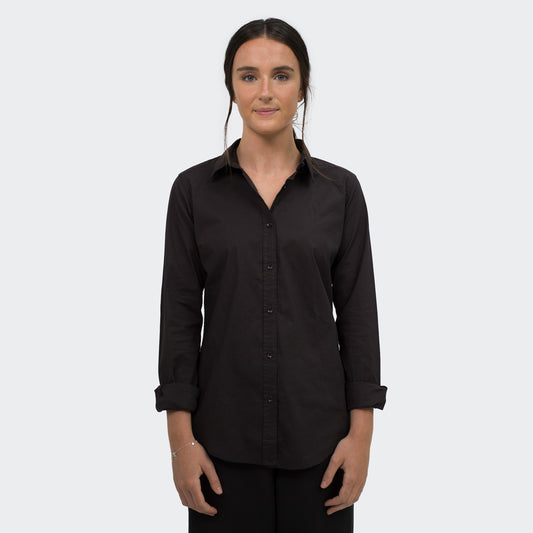 TRENDSWEAR Parker Women's Poplin Shirt - Simply Merchandise