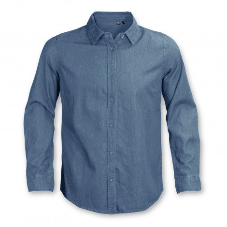 TRENDSWEAR Chester Men's Denim Shirt - Simply Merchandise