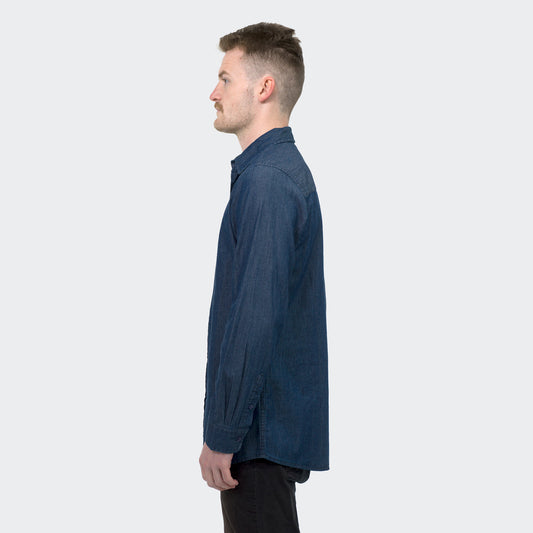 TRENDSWEAR Chester Men's Denim Shirt - Simply Merchandise