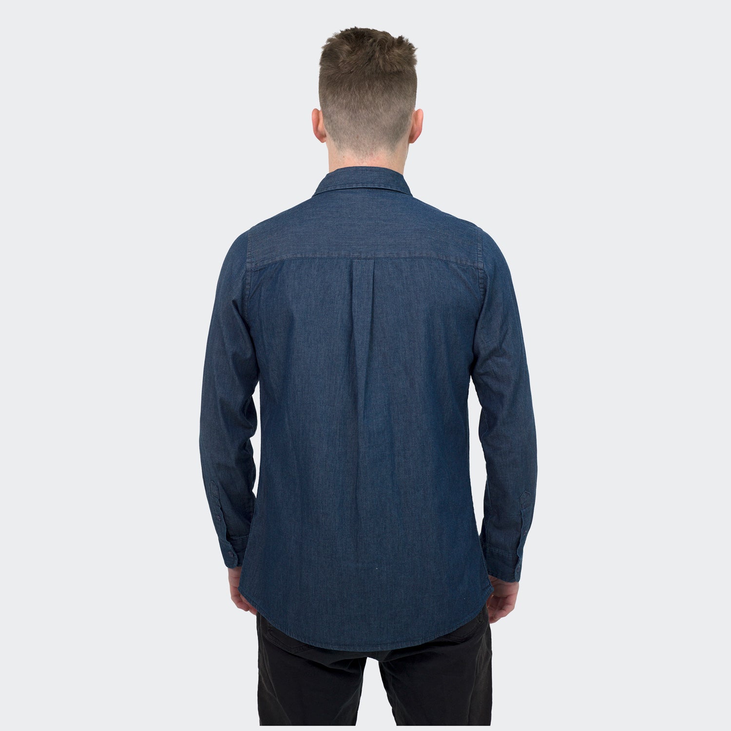 TRENDSWEAR Chester Men's Denim Shirt - Simply Merchandise
