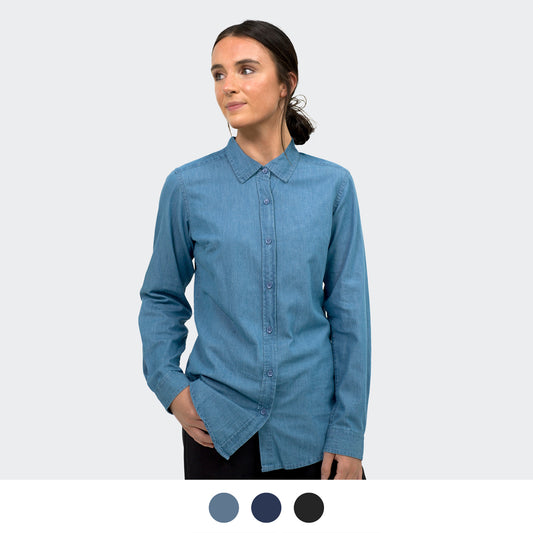 TRENDSWEAR Chester Women's Denim Shirt - Simply Merchandise