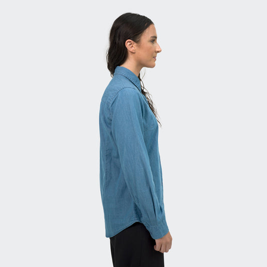TRENDSWEAR Chester Women's Denim Shirt - Simply Merchandise