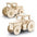 BRANDCRAFT Tractor Wooden Model - Simply Merchandise