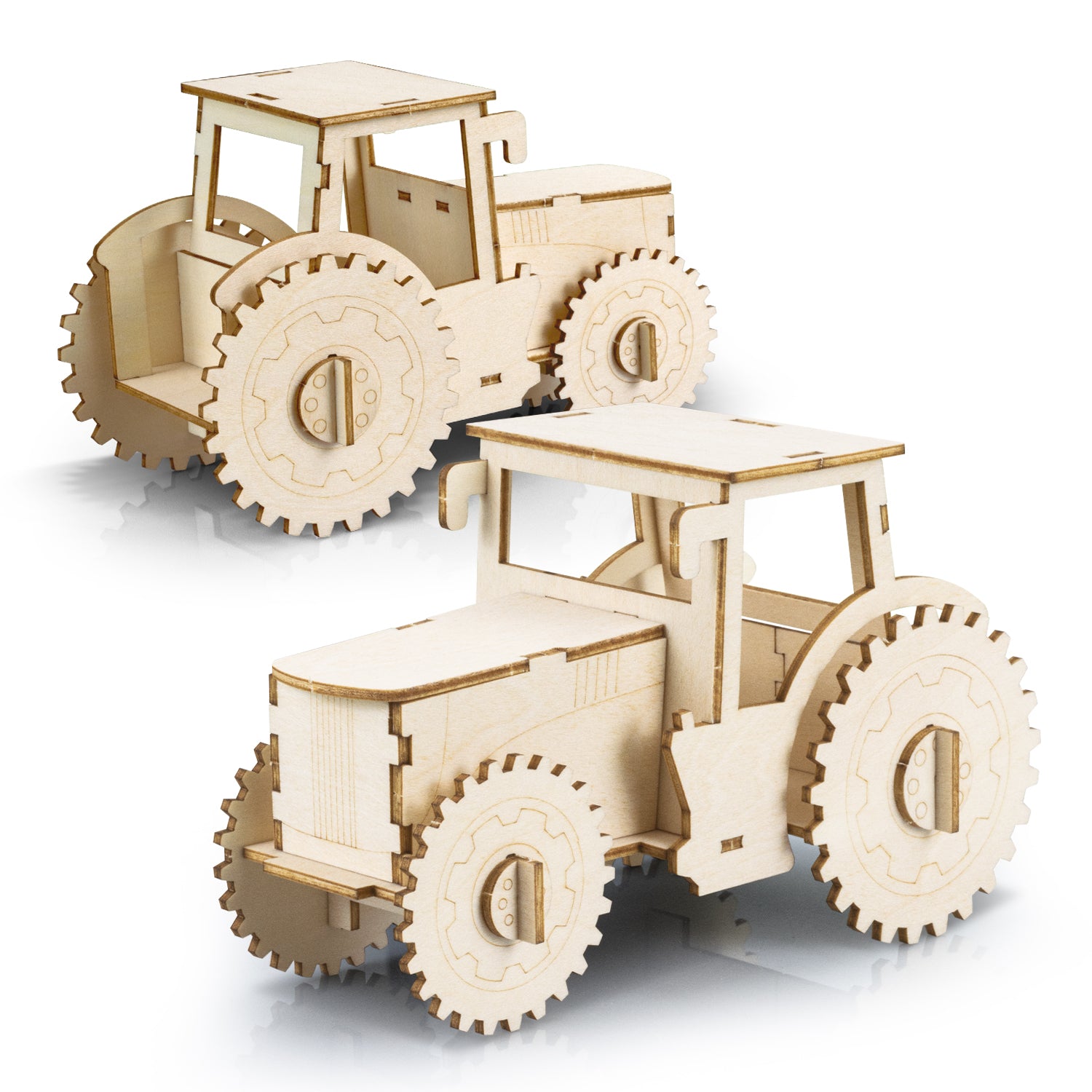 BRANDCRAFT Tractor Wooden Model - Simply Merchandise