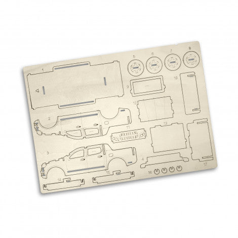 BRANDCRAFT UTE Wooden Model - Simply Merchandise