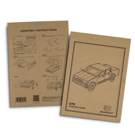 BRANDCRAFT UTE Wooden Model - Simply Merchandise