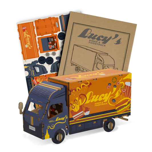BRANDCRAFT Small Truck Wooden Model - Simply Merchandise