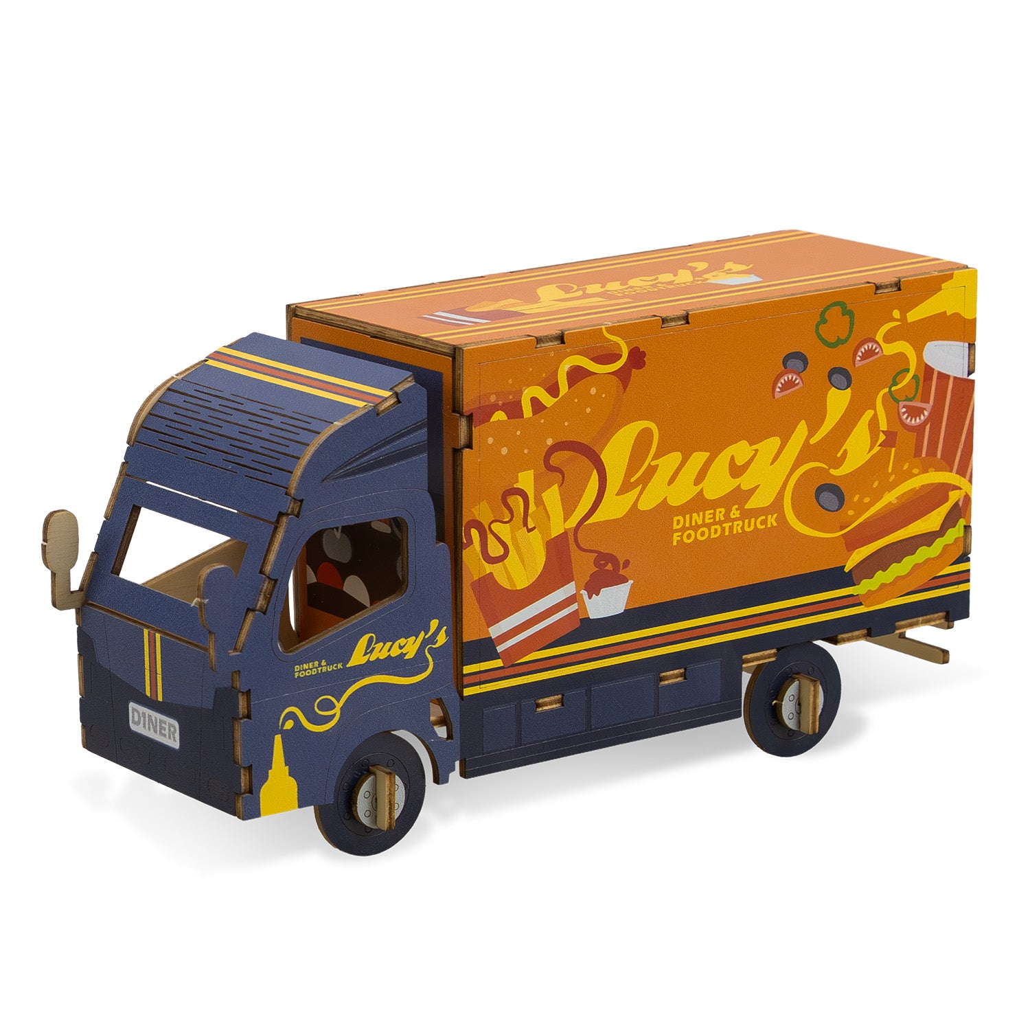 BRANDCRAFT Small Truck Wooden Model - Simply Merchandise
