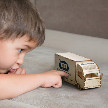 BRANDCRAFT Small Truck Wooden Model - Simply Merchandise