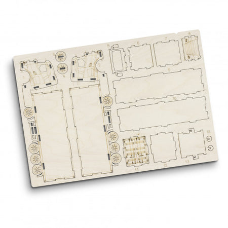 BRANDCRAFT Large Truck Wooden Model - Simply Merchandise