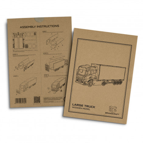 BRANDCRAFT Large Truck Wooden Model - Simply Merchandise