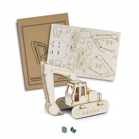 BRANDCRAFT Excavator Wooden Model - Simply Merchandise