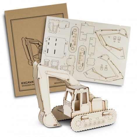 BRANDCRAFT Excavator Wooden Model - Simply Merchandise
