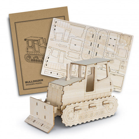 BRANDCRAFT Bulldozer Wooden Model - Simply Merchandise