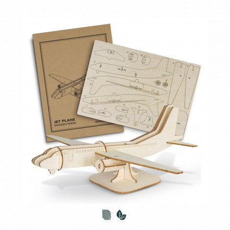 BRANDCRAFT Jet Plane Wooden Model - Simply Merchandise