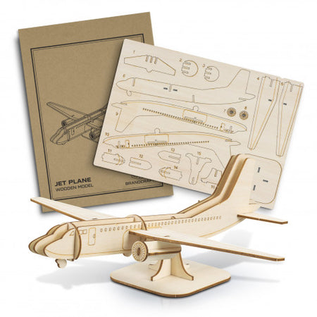 BRANDCRAFT Jet Plane Wooden Model - Simply Merchandise