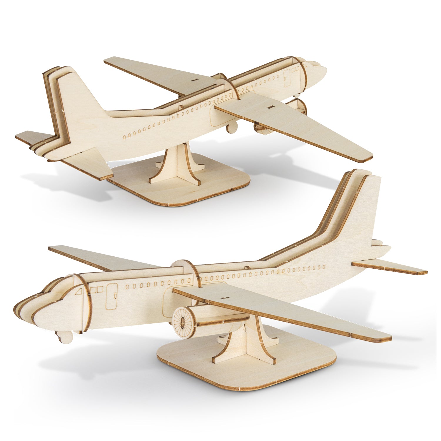 BRANDCRAFT Jet Plane Wooden Model - Simply Merchandise