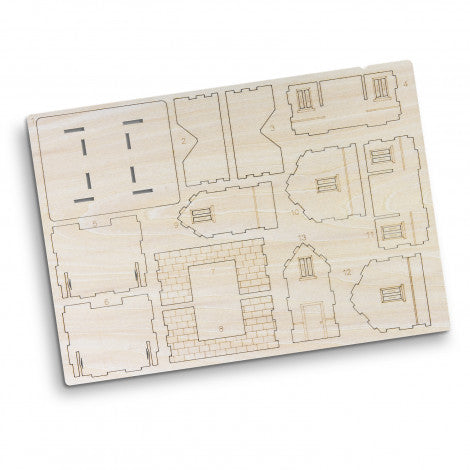 BRANDCRAFT House Wooden Model - Simply Merchandise