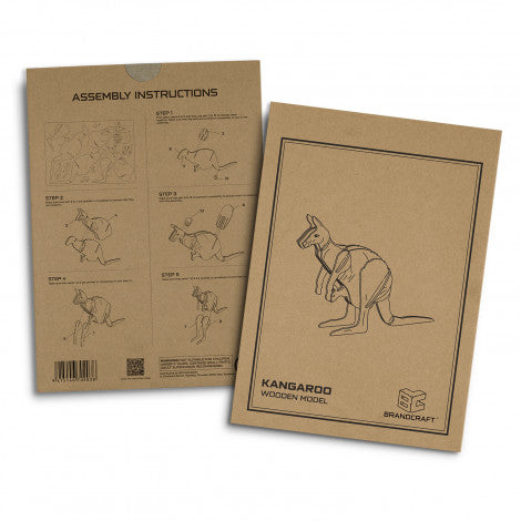 BRANDCRAFT Kangaroo Wooden Model - Simply Merchandise