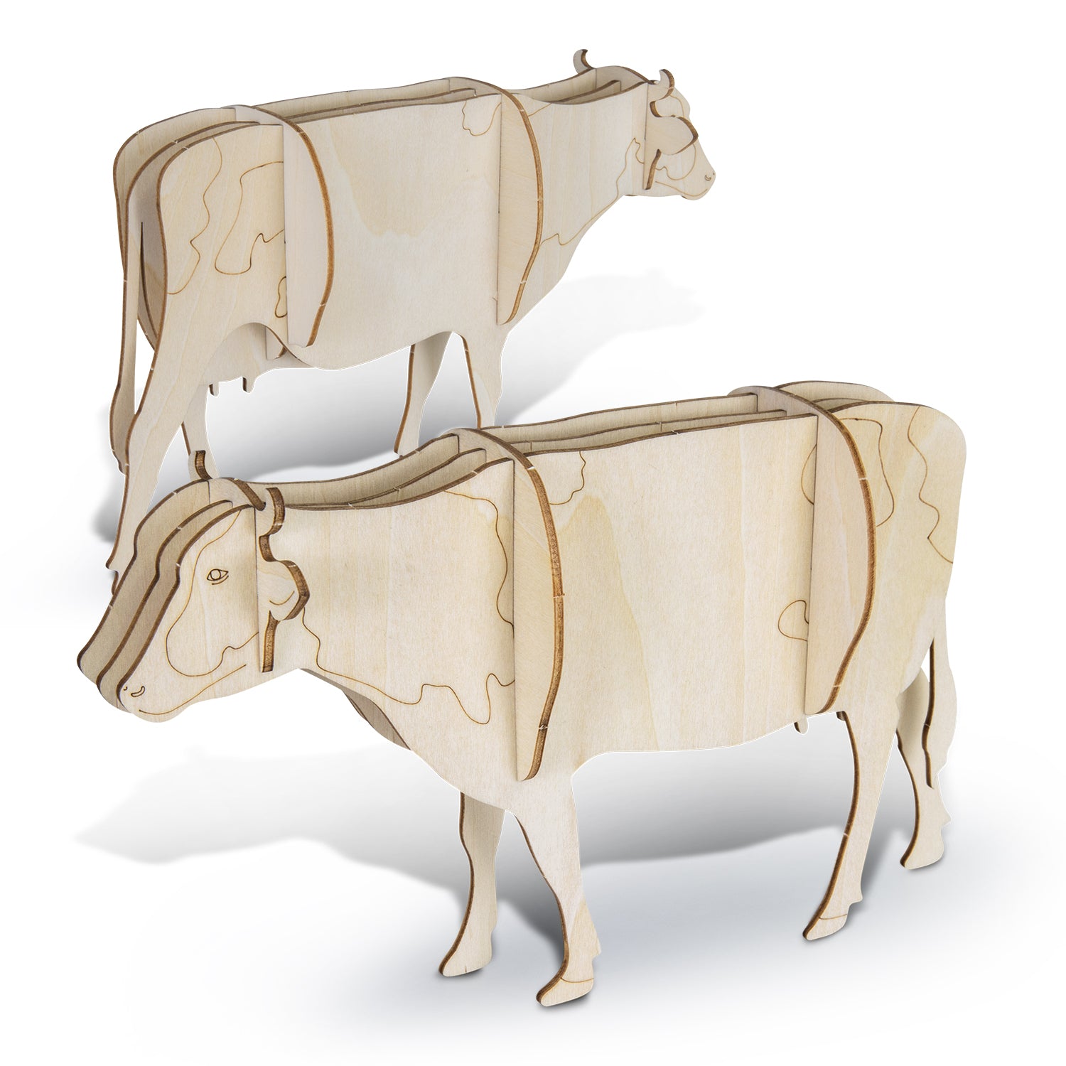 BRANDCRAFT Cow Wooden Model - Simply Merchandise