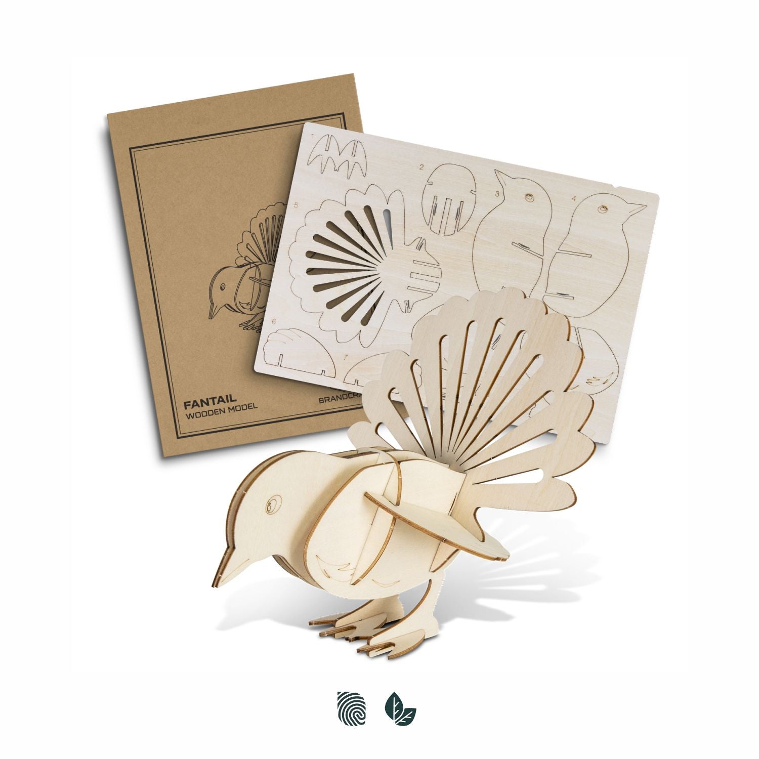 BRANDCRAFT Fantail Wooden Model - Simply Merchandise