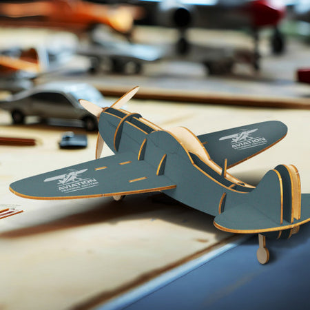 BRANDCRAFT Spitfire Wooden Model - Simply Merchandise