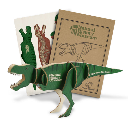 BRANDCRAFT Tyrannosaurus Rex Wooden Model - Simply Merchandise